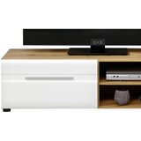 Mömax Dnevni Regal Bailamos, Bela, Barva Hrasta | Shoptok.si
