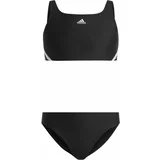 Adidas 3S BIKINI Dvodijelni kupaći kostim za djevojčice, crna, veličina
