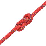 vidaXL Mornarska vrv polipropilen 18 mm 50 m rdeča | Shoptok.si