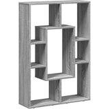 Maison Chic Knjižna omara - Knjižni regal siva sonoma 63x20x90 cm inženirski les, (21724636) Cene