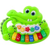  Interaktivni krokodil sa tipkama Crocodile Piano - zeleni | shoptok.hr