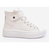 Big Star Women's Padded Platform Trainers White | shoptok.hr