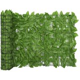 Balkonski zaslon za privatnost sa zelenim lišćem 600 x 75 cm | Eponuda.com