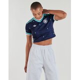 Adidas Majice s kratkimi rokavi Away Crop Germany Football Jersey Modra | Shoptok.si