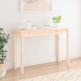  Konzolni stol 110 x 40 x 75 cm od masivne borovine | Shoptok.si