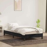 vidaXL Okvir kreveta bez madraca crni 80x220 cm samt | shoptok.hr