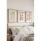 WALLXPERT Ç-300607 - 3040 multikolor set dekorativnih slika (3 komada) | Eponuda.com