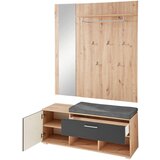 XORA PREDSOBA črna, hrast artisan | Shoptok.si