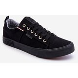 Big Star Men's Low Material Sneakers Big Star KK174002 Black | shoptok.hr