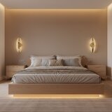 Toolight Zidni svijećnjak LED G130-W Gold | shoptok.hr