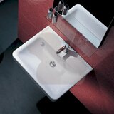 Laufen H8189510001041 Pro 55 x 48 cm pravokotni stenski keramični umivalnik z odprtino za armaturo | Shoptok.si