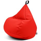 So Soft? Crvena vreća za sjedenje od imitacije kože Drop XL – Cijene