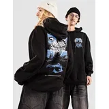 Drown Pulover s kapuco black