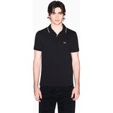 EAX Polo majice kratki rokavi XM002401AF10366 Črna Cene