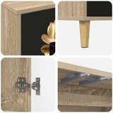  ormar BREMEN 69 x 33 x 50 cm Sonoma Konstruirano drvo | shoptok.hr