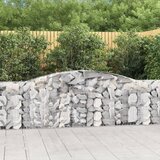  Obokane gabion košare 5 kosov 400x30x100/120cm pocinkano železo Cene