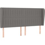 vidaXL Box spring postelja z vzmetnico temno siva 180x200 cm blago | Shoptok.si