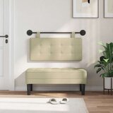  Držeće uzglavlje Zidne Krema 100 x 55 x 5 cm Lažna koža - Krema 90 cm bez LED | shoptok.hr