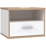 XORA Nočna Omarica Tess, Bela, Barva Hrasta | Shoptok.si