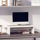  Za monitor bijeli 50 x 27 x 15 cm od masivne borovine | shoptok.hr