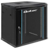 Qoltec 19 RACK cabinet | 12U | 600 x 635 x 450 | Black | Hanging | shoptok.hr