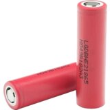 LG akumulatorska baterija 18650, 3.7V, 20A, 2500mAh, Crvena u