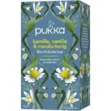 Bio zeliščen čaj Kamilica, vanilija in manuka med