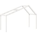 Furnova Streha za otroško posteljo bela 203x95,5x142 cm trdna borovina, (21918666) | Shoptok.si