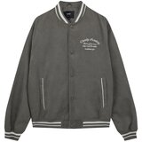 Pull&Bear Prehodna jakna kaki / bela | Shoptok.si