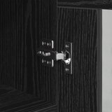  Kreveta Crni hrast 34 x 34.5 x 90 cm Konstruirano drvo | shoptok.hr