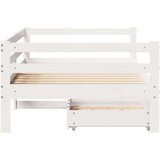 vidaXL Dnevni krevet s ladicama bez madraca 90x200 cm masivno drvo | shoptok.hr