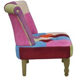  Francuske stolice od tkanine 2 kom patchwork dizajn | shoptok.hr