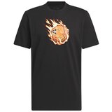 Adidas Majice s kratkimi rokavi On Fire G T Črna Cene
