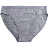Gaćice za menstruaciju Bikini Light Flow sive - S