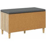  Klupa za hodnik s jastukom Sonoma hrast 80 x 38 x 46 cm | shoptok.hr