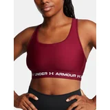 Under Armour Women's bra Crossback Mid Bra-RED - Women's