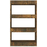 Ormarić za knjige / pregrada dimljeni hrast 60x30x103 cm drveni | Eponuda.com