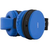 Streetz Slušalice BT200 Naglavne Sklopive Bluetooth, 3.5 mm utor, MODRE | Shoptok.si
