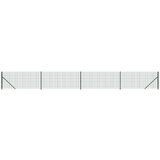  Mrežna ograja s prirobnico zelena 1,1x10 m | Shoptok.si