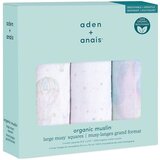 Aden+Anais komplet 3 tetra pelena iz organskog pamuka 70x70 above the clouds | shoptok.hr