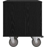  Nočna omarica 2 pcs Črna Orehovina 40,5 x 40 x 48 cm, (5000160490) | Shoptok.si