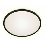 Ferotehna Okrugla stropna LED svjetiljka Lilian (24 W, Ø x V: 38 x 6 cm, Crno - bijele boje, Hladna bijela) Cijene