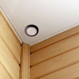 Ugradni pir senzor pokreta za spušteni plafon 360°, 400W/230V, crne boje | Eponuda.com