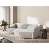 Cosmopolitan Design Bež baršunasti kutna garnitura Tokyo – | shoptok.hr