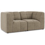 Makamii Rjava žametna sedežna garnitura 180 cm Aloha – | Shoptok.si