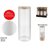  STAKLENKA 1700ML ELEN BOROSILIKATNO STAKLO BAMBUS | Eponuda.ba