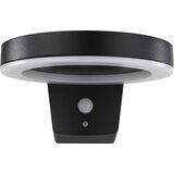 REV LED Solar wall light Round black | shoptok.hr