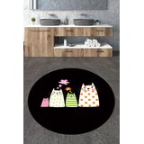 Lessentiel Maison Four Cats prostirka za kupatilo, 120 cm, šarena | Eponuda.ba