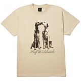 Huf Majice s kratkimi rokavi T-shirt dogged ss Bež Cene