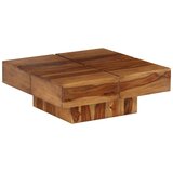  Stolić za kavu 80 x 80 x 30 cm od masivnog bagremovog drva | shoptok.hr